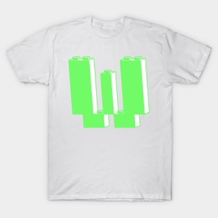 THE LETTER W, Customize My Minifig T-Shirt